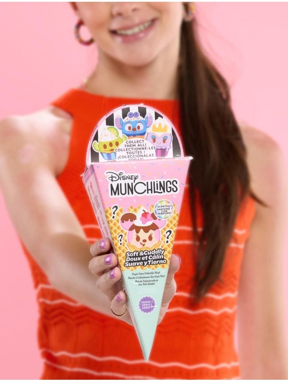 🍁Disney Munchlings Single Serve Scented Collectible Plush- Series 1